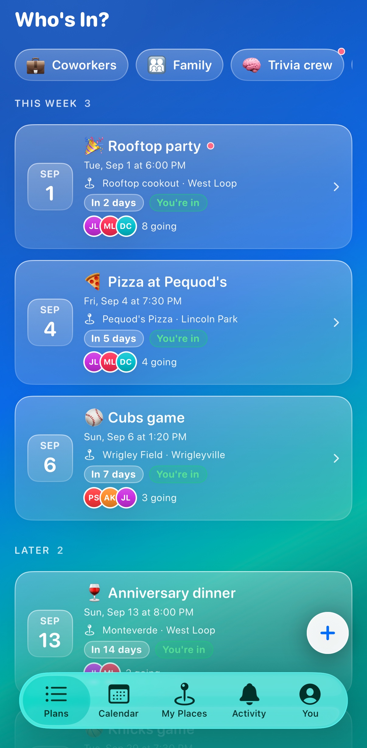 Whosly — One app, every plan